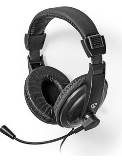 Nedis CHST210 Gaming Headset Over Ear Black