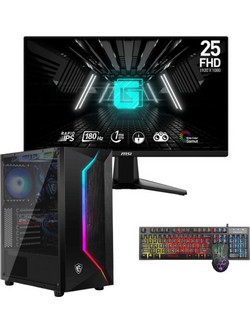Vengeance Ghost-Q7 MSI Edition (Ryzen 5-5700/32GB/512GB SSD/Nvidia GeForce RTX 4060 8GB/FreeDos) + MSI G255F
