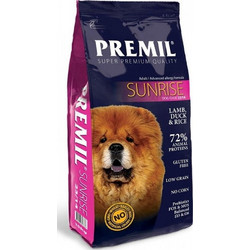 Premil Sunrise Adult Grain Free with Lamb, Duck & Rice 2.5kg