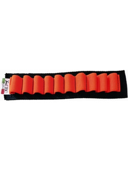 Raptor 20040054 Mini Φυσιγγιοθήκη Υφασμάτινη 10 Θέσεων Μαύρη Πορτοκαλί