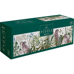 Puzzle interDRUK Panoramic Flowers No4 1000 Κομμάτια