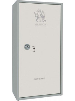 Griffon Safes GE.750/52.K.L Οπλοκιβώτιο Ατσάλινο 18 Θέσεων 52x75x151.2cm Γκρι