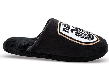 Fame Χειμερινές Ανδρικές Παντόφλες Μαύρες PAOK31