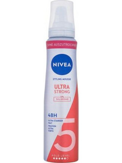Nivea Ultra Strong Αφρός Μαλλιών Πολύ Δυνατό Κράτημα Κράτημα 150ml