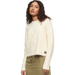 Superdry Γυναικεία Πλεκτή Μπλούζα Nude W6110498A-1GW