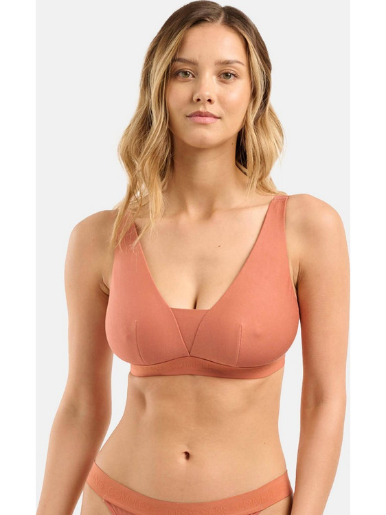 Sans Complexe Bralette με Ελαφριά Ενίσχυση χωρίς Μπανέλα Κοραλί 56SAK10-23S