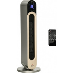 HOMCOM 820-317V90SR Κεραμικό Αερόθερμο Δαπέδου 2200W