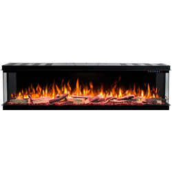 Hitense HSFW-500 Ηλεκτρικό Τζάκι Τοίχου 1600W Μ127xΥ54xΒ33.2cm