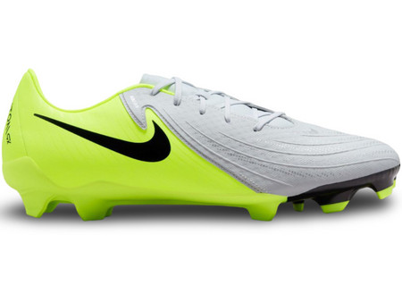 Nike Phantom GX 2 Academy FG/MG FD6723-003 Ποδοσφαιρικά Παπούτσια με Τάπες Lime Γκρι