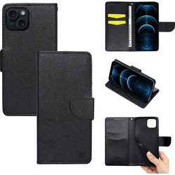 Sonique Trend Wallet Black (iPhone 15 Plus)
