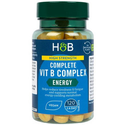 Holland & Barrett High Strength Complete Vit B Complex 120 Ταμπλέτες