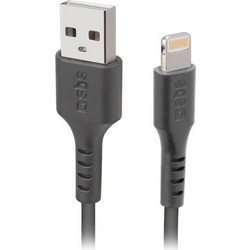 SBS USB-A to Lightning Cable 1m Black CABLEUSBIP589K