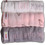 Minene Hello Little One Πάνες Αγκαλιάς από Μουσελίνα Ροζ Γκρι 70x70cm 3τμχ