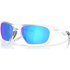 Oakley OO9431 06 Ανδρικά Γυαλιά Ηλίου Μάσκα Κοκάλινα Διαφανή με Μπλε Φακό