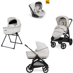 Inglesina Aptica Quattro Darwin Καρότσι Μωρού 3 σε 1 Opal Ivory Litio Black
