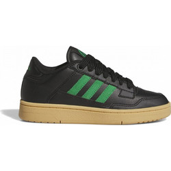 Adidas Rapid Court Low Παιδικά Sneakers Μαύρα Πράσινα JR3179