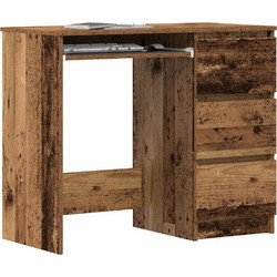 vidaXL Γραφείο Υπολογιστή Ξύλινο 90x45x76cm 861142