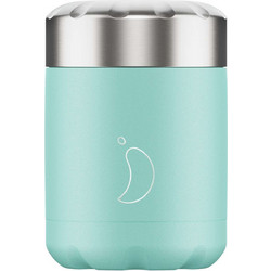 Chilly's Pastel Δοχείο Φαγητού Θερμός Inox 300ml Τιρκουάζ