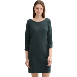 Tom Tailor Mini Καθημερινό Φόρεμα Χακί 1038844-10362 Tom Tailor Mini Καθημερινό Φόρεμα Χακί 1038844-10362