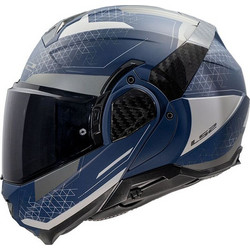 LS2 FF910 Advant II Astral Navy Blue Grey Κράνος Μηχανής Flip-Up 1750gr