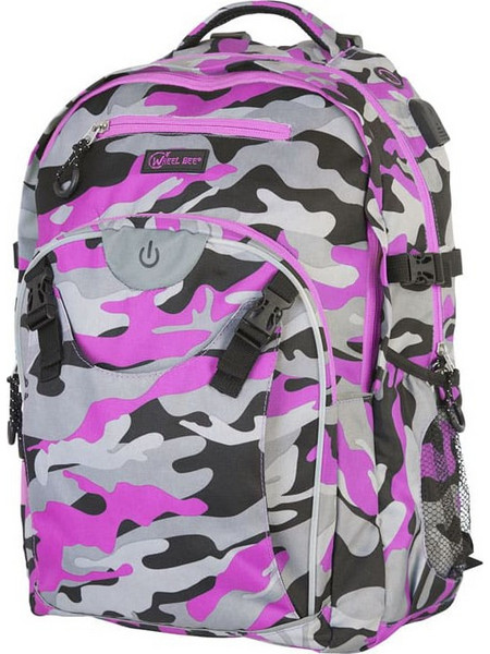 Wheel Bee Night Vision Camouflage Σακίδιο Πλάτης 30lt Ροζ