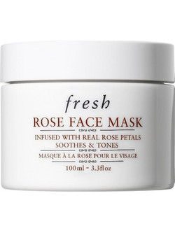 Fresh Rose Κρεμώδης Μάσκα Προσώπου για Ενυδάτωση & Καταπράυνση 100ml