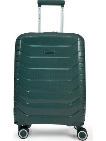 Pegasus TeRock Βαλίτσα Καμπίνας 52x37x20cm με 4 Ρόδες Πράσινη