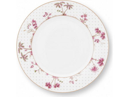 Pip Studio Pink Jolie Πιάτο Ρηχό Πορσελάνης 26.5cm 51001508