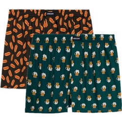 Minerva Ανδρικά Μποξεράκια Σετ 2Pack 96-23081-102