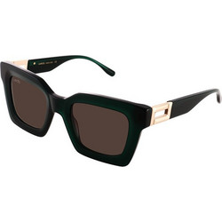 Lancel LA91047-C03 Γυναικεία Γυαλιά Ηλίου Πεταλούδα Κοκάλινα Μαύρα με Μαύρο Φακό