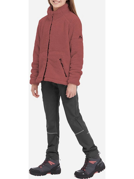 Mc Kinley Παιδική Ζακέτα Fleece με Κουκούλα και Φερμουάρ Rusted 251719-279