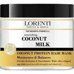 Lorenti Coconut Milk Μάσκα Μαλλιών για Επανόρθωση 500ml