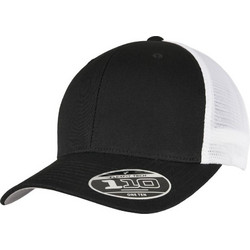 Flexfit 110 Ανδρικό Καπέλο Jockey με Δίχτυ Snapback Υφασμάτινο Μαύρο 110MT-00826