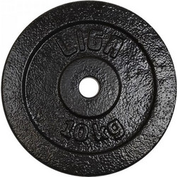 Ligasport Δίσκος Μεταλλικός 10kg Φ28mm