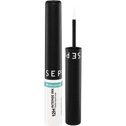 Sephora 12h Intense Ink 06 Absolute White Αδιάβροχο Πινέλο Eyeliner 2.8ml
