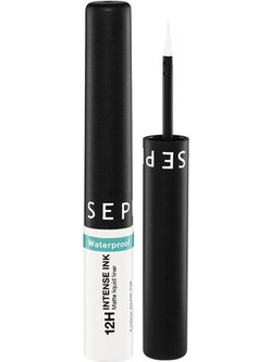 Sephora 12h Intense Ink 06 Absolute White Αδιάβροχο Πινέλο Eyeliner 2.8ml