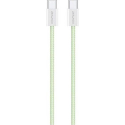Awei CL-220T Braided USB-C to USB-C 60W 2m Green 9406459012291