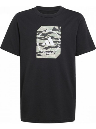 Adidas Παιδικό T-Shirt Κοντομάνικο Μαύρο JM8234