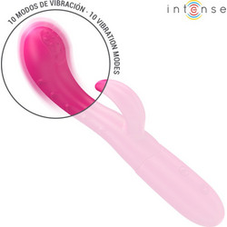 Intense Amara with Stimulating Tongue Δονητής Rabbit 19cm Ροζ