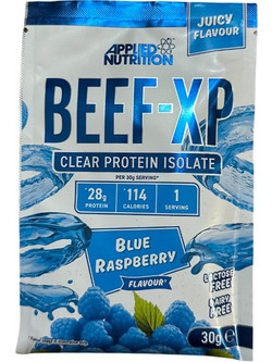 Applied Nutrition Beef-XP Blue Raspberry Πρωτεΐνη Γράμμωσης Χωρίς Λακτόζη 30gr