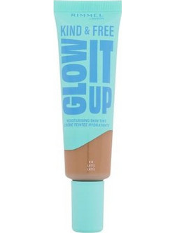 Rimmel Kind & Free Glow It Up 410 Latte Liquid Make Up 30ml