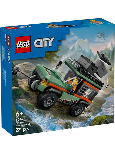 Lego City Off-Road 4x4 Mountain Truck για 6+ Ετών 60447