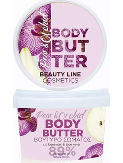 Beauty Line Butter Pear & Orchid Ενυδατικό Butter Σώματος 250ml