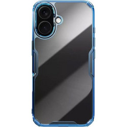 Nillkin Nature TPU Pro Back Cover Transparent/Blue (iPhone 16)
