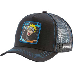 Capslab Ανδρικό Καπέλο Jockey με Δίχτυ Snapback Υφασμάτινο Μαύρο CL/NS/1/RAS2