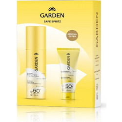 Garden Safe Spritz Sunscreen Spray SPF50 200ml + Face Sunscreen SPF50 50ml
