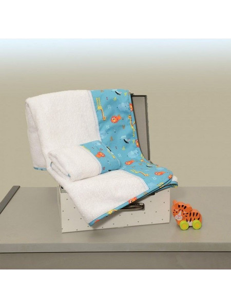 Baby Oliver Des 216 Σετ Βρεφικές Πετσέτες 2τμχ 450gr/m²