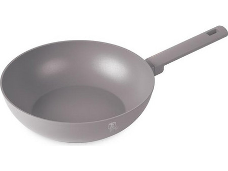 Berlinger Haus Wok Taupe Collection Wok Αλουμινίου Αντικολλητικό 28cm BH-8093