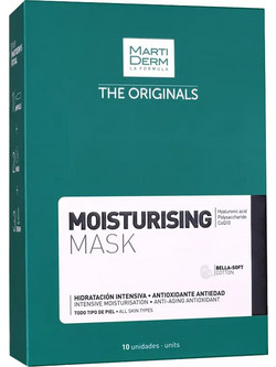 MartiDerm Sheet Μάσκα Προσώπου για Αντιγήρανση & Ενυδάτωση 10τμχ
