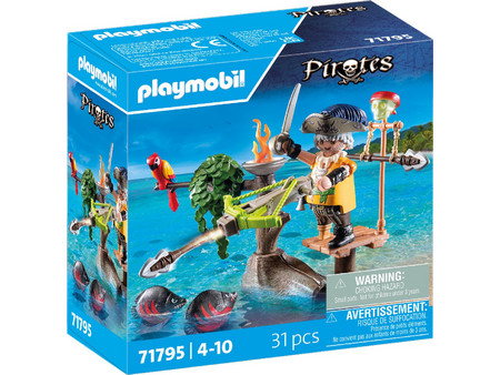 Playmobil Pirates Πειρατής με Βαλλίστρα για 4-10 Ετών 71795